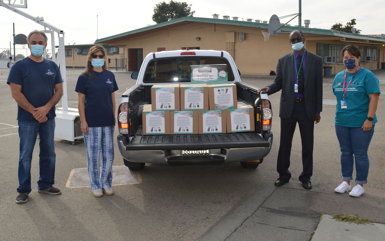 Local Schools Receive Supplies from M.T.O. San Diego