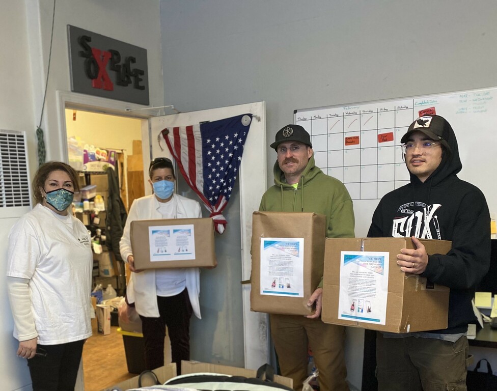 M.T.O. Denver Donates PPE and Food to Sox Place