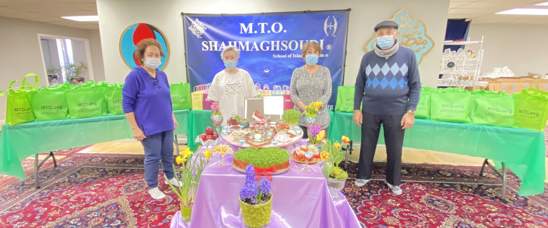 M.T.O. St. Louis Celebrates Persian New Year with Donations to Senior Citizens