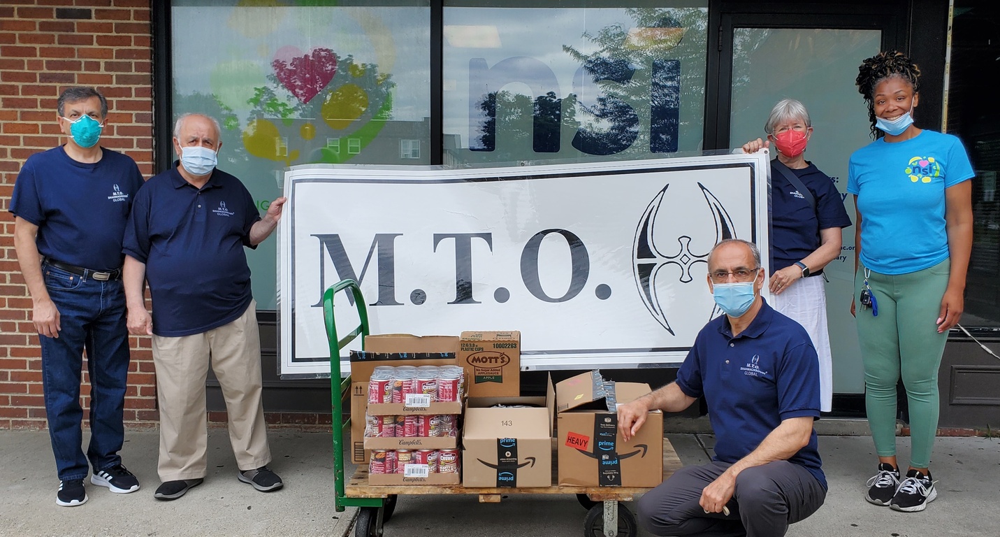 M.T.O. Columbus Donates Hygiene Products and Snacks to Neighborhood Food Pantry