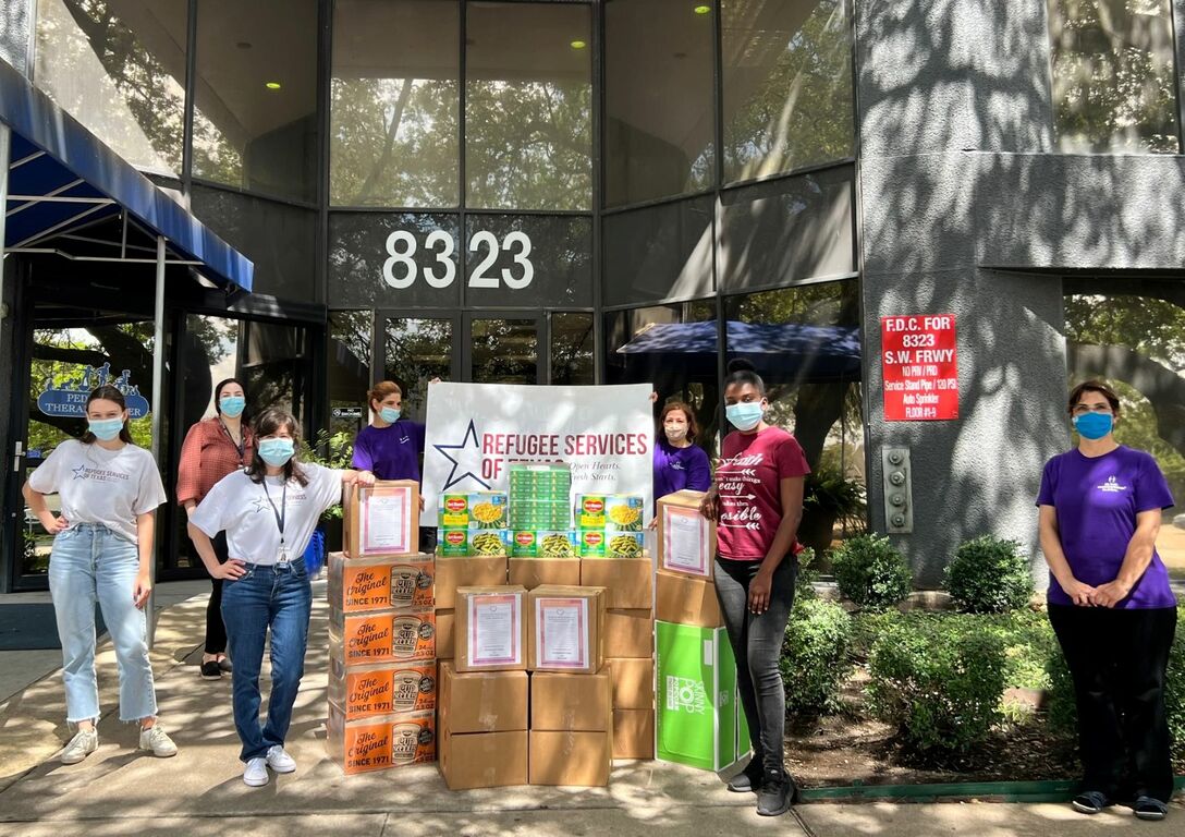 M.T.O. Houston Celebrates Eid al-Adha with Food Donation