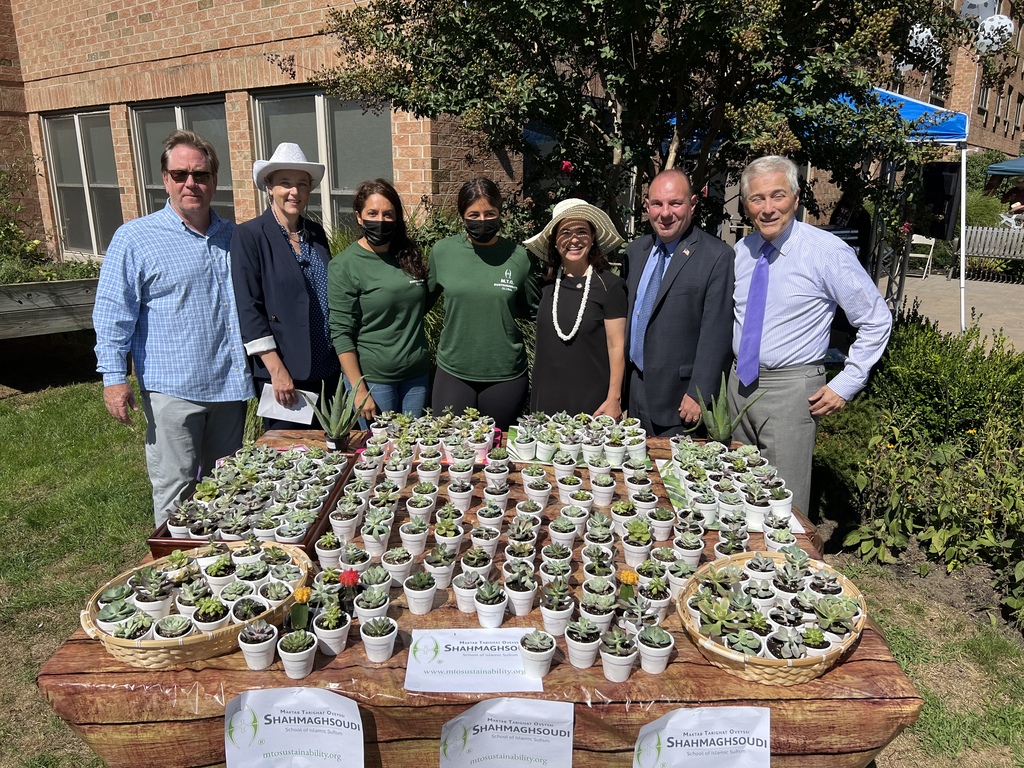 M.T.O. New York/New Jersey Center Donates Plants to Senior Housing