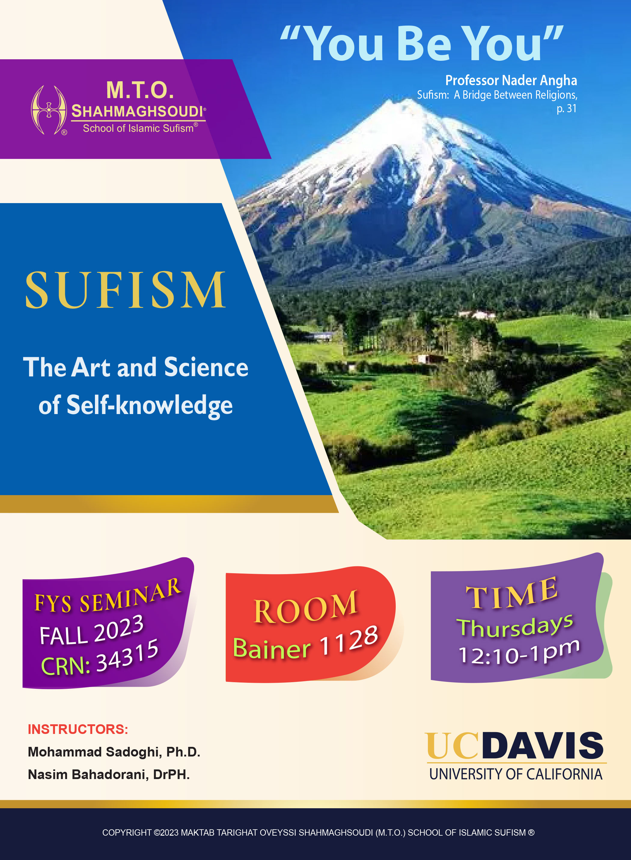 FYS: Sufism: The Art and Science of Self-Knowledge