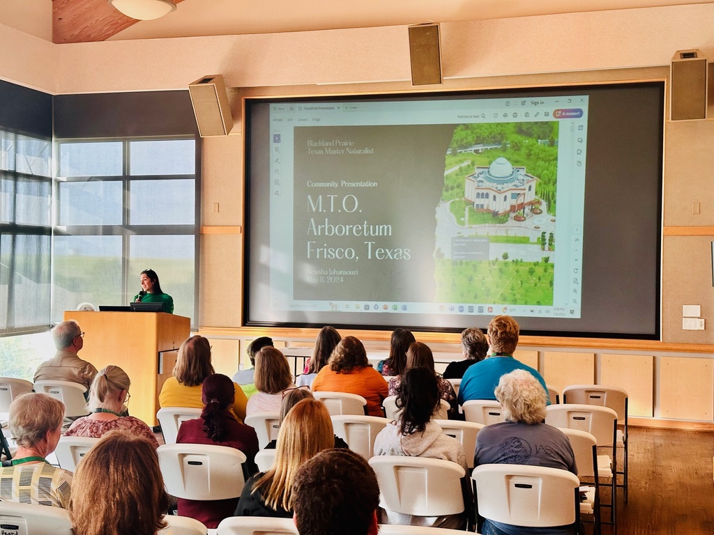 M.T.O. Dallas presents at the Blackland Prairie Texas Master Naturalist Community Presentation