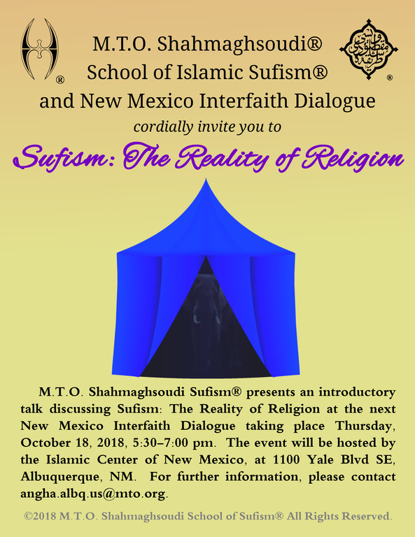 Presentation on Sufism at New Mexico Interfaith Dialogue