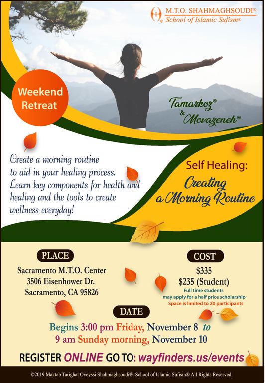 Tamarkoz® Retreat "Self-Healing: Creating a Morning Routine"
