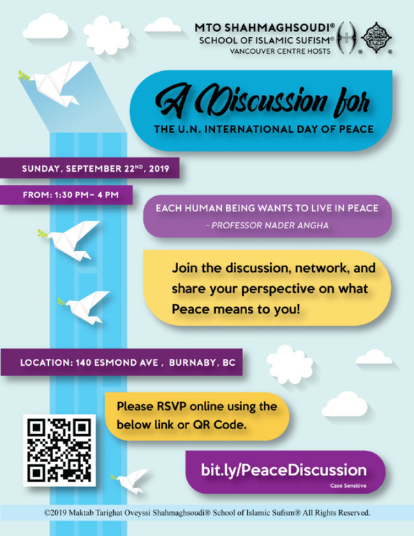 M.T.O. Vancouver Hosts Peace Discussion