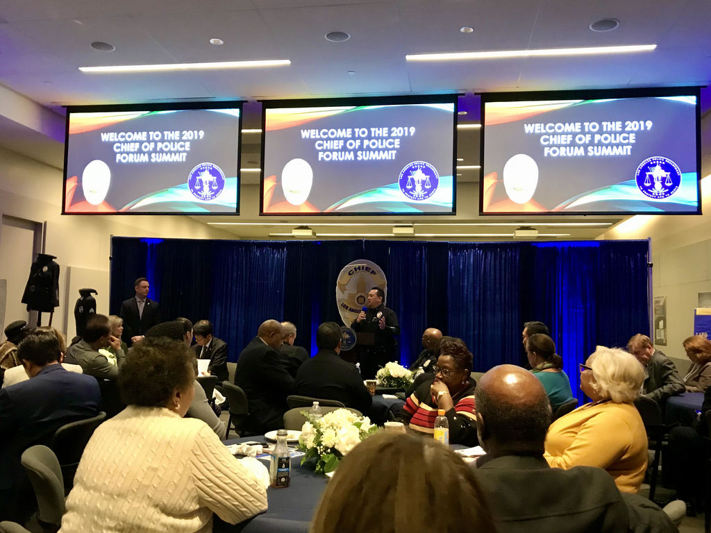 M.T.O. Los Angeles Attends Chief of Police Forum Summit