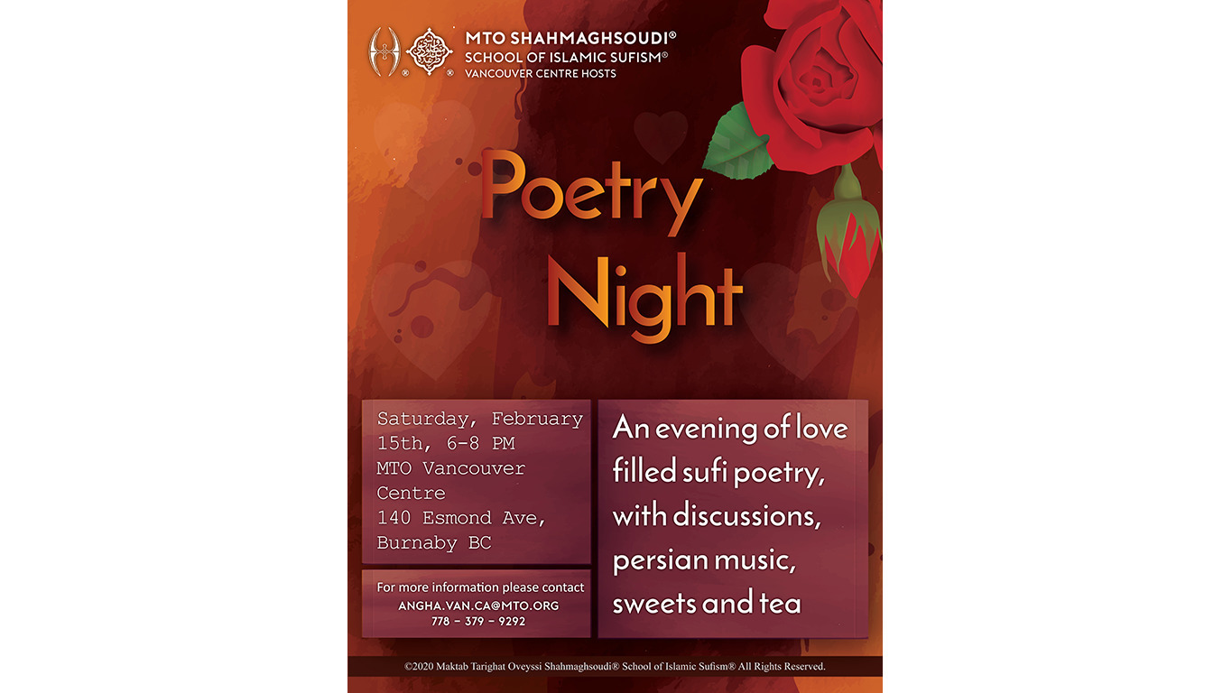 M.T.O. Vancouver Hosts Poetry Night