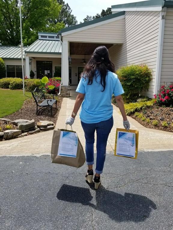 M.T.O. Atlanta Delivers Food to Local Rehab Center During the COVID-19 Crisis