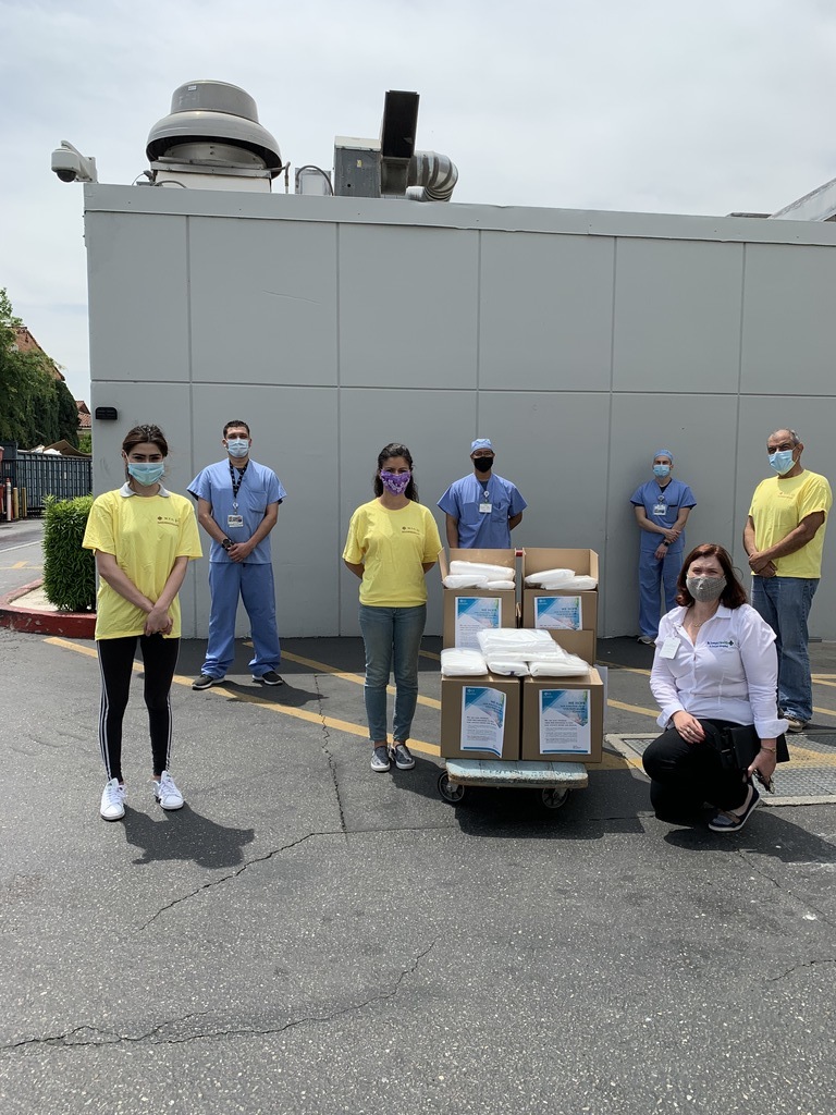 M.T.O. Orange County Donates PPEs to St. Joseph's Hospital