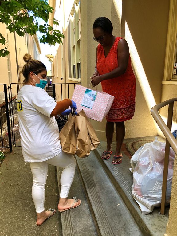 M.T.O. Berkeley Donates Food, Hygiene Kits, and Face Masks to Needy Households