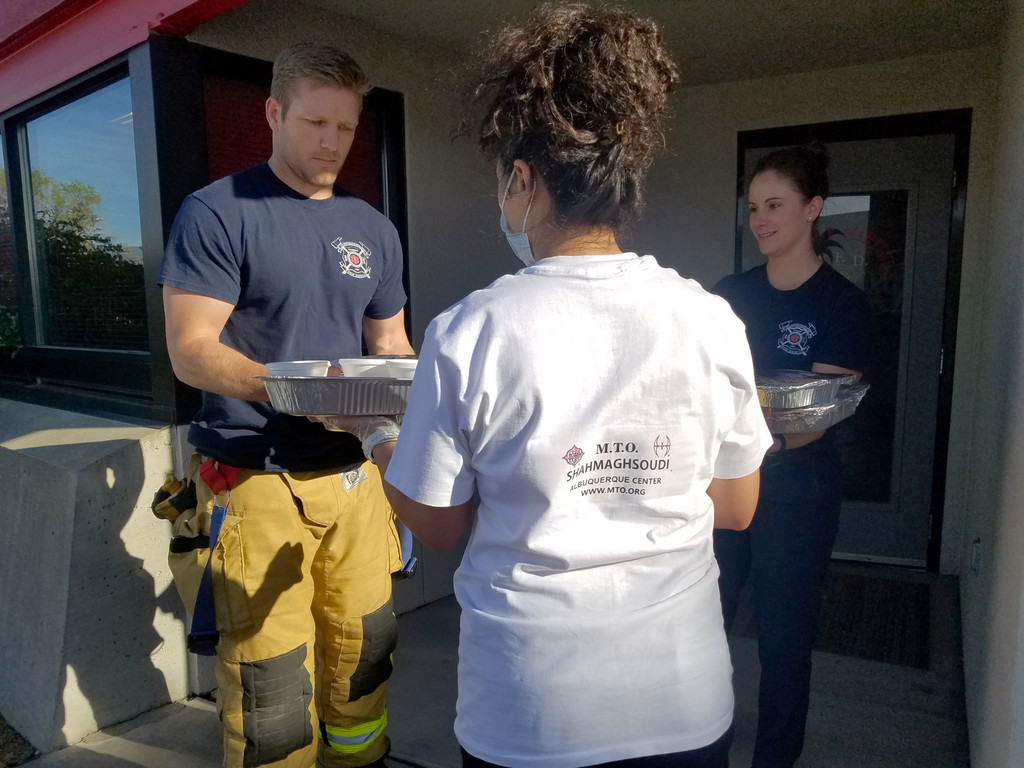 M.T.O. Albuquerque Donates Food to UNM Hospital and Albuquerque Fire Station