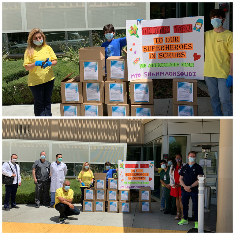 M.T.O. Orange County Donates PPEs to Riverside Community Hospital