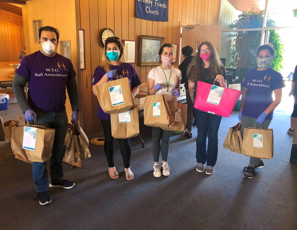 Donation of Masks, Food Packages, and Hygiene Kits to Berkeley Food Pantry