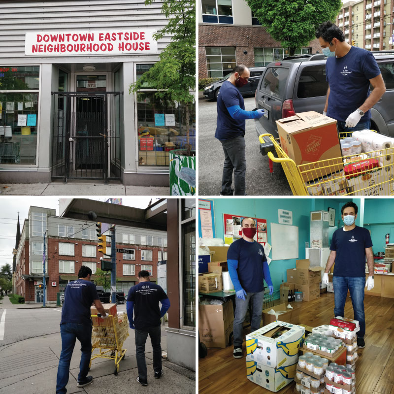 M.T.O. Vancouver Donates Food and PPE to Food Banks and Hospitals