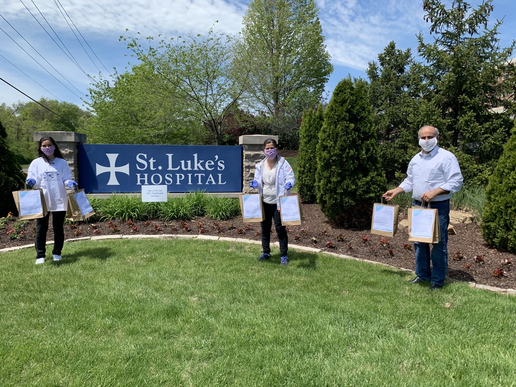 Donation of PPEs to St. Luke's Hospital in St. Louis