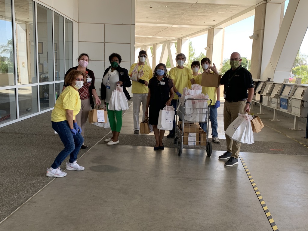Arrowhead Regional Medical Center Receives Care Packages from M.T.O. Orange County