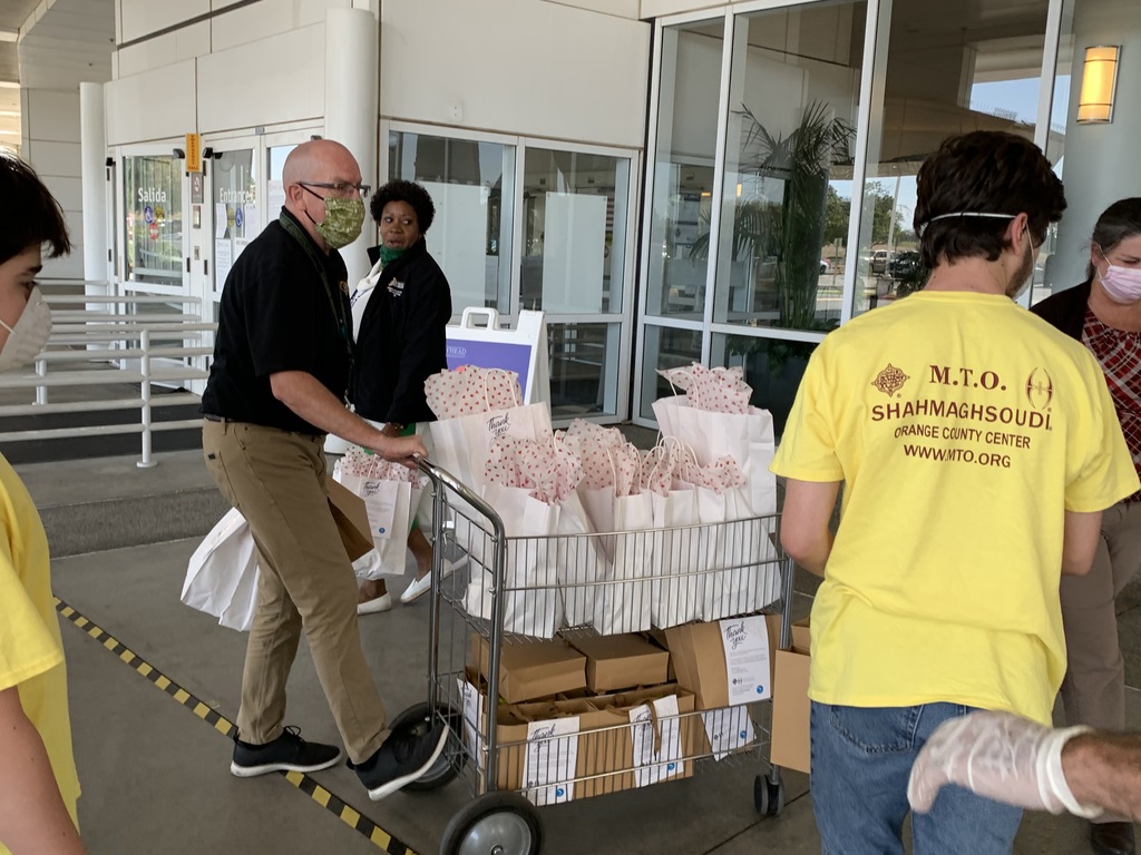 Arrowhead Regional Medical Center Receives Care Packages from M.T.O. Orange County
