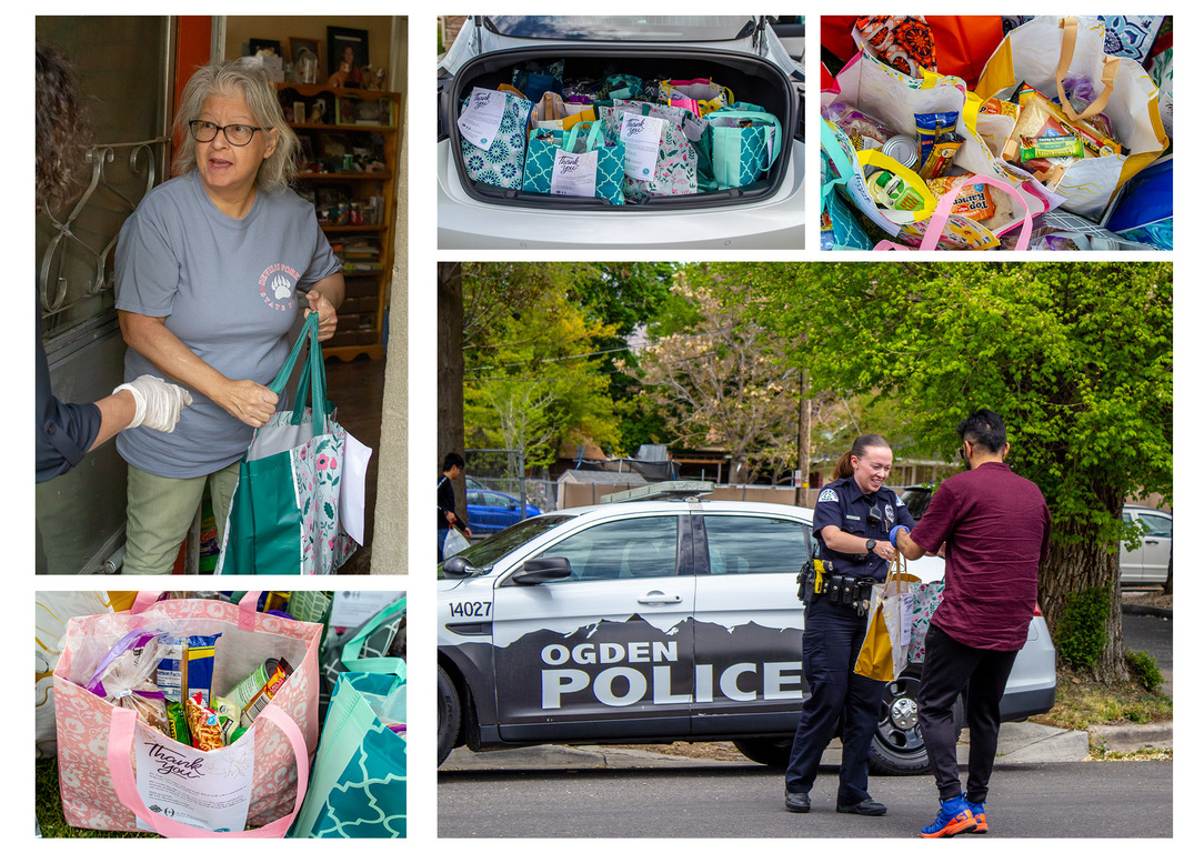 M.T.O. Utah Donates Food and Care Packages to Low-Income Families, Police Officers, and Homeless Shelter