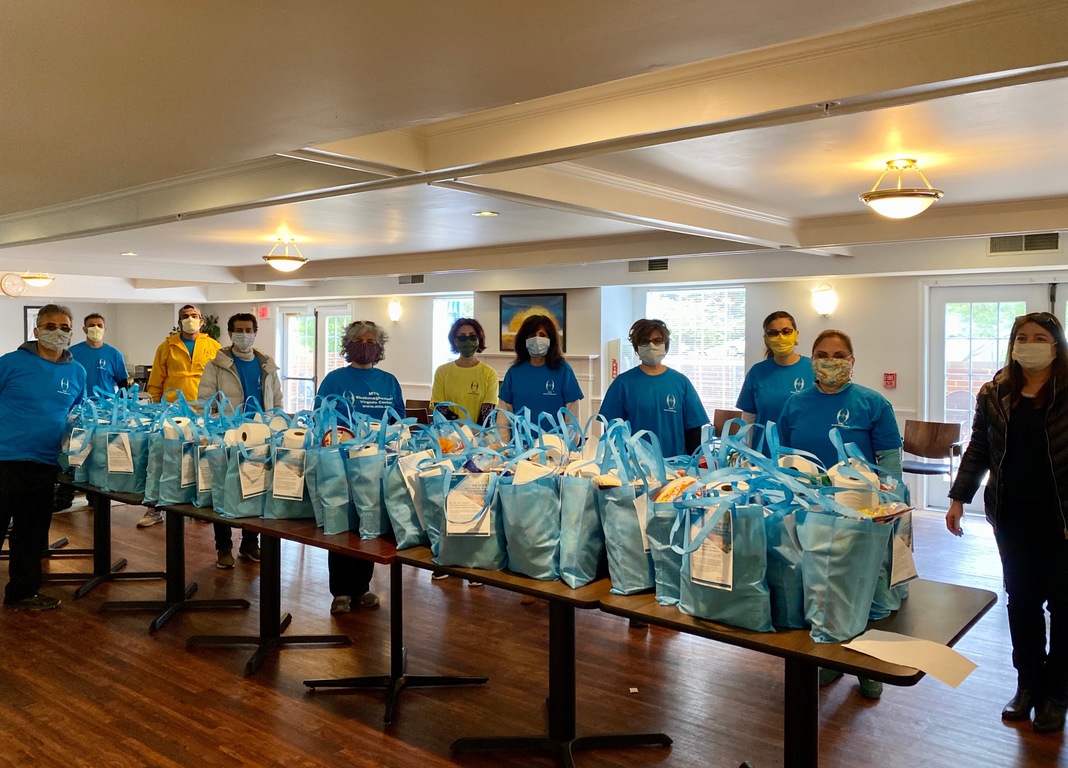 M.T.O. Virginia Donates Food and Hygiene Packages to Senior Citizen Community