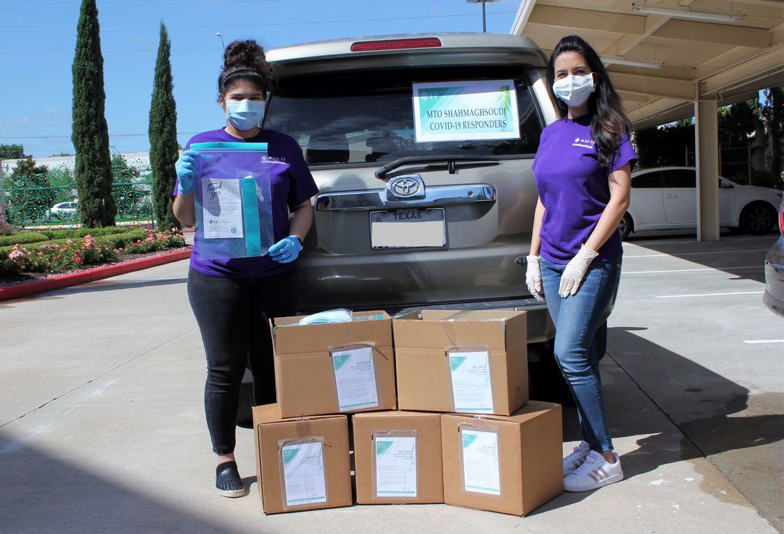 Donation of PPEs to Four El Centro de Corazón Health Centers by M.T.O. Houston
