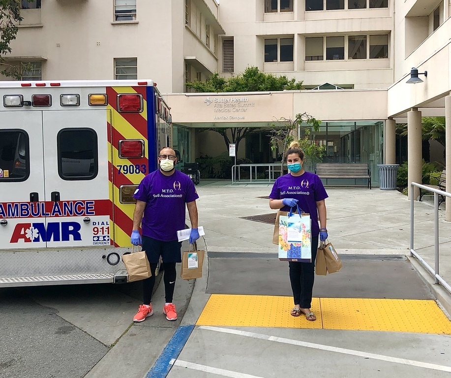 M.T.O. Berkeley Donates PPE and Care Packages to Medical Staff