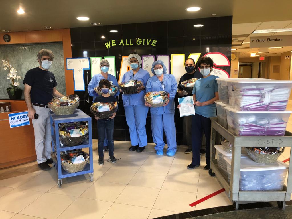 M.T.O. Chicago/Milwaukee Donates PPE and Gift Baskets to Vista Medical Center 
