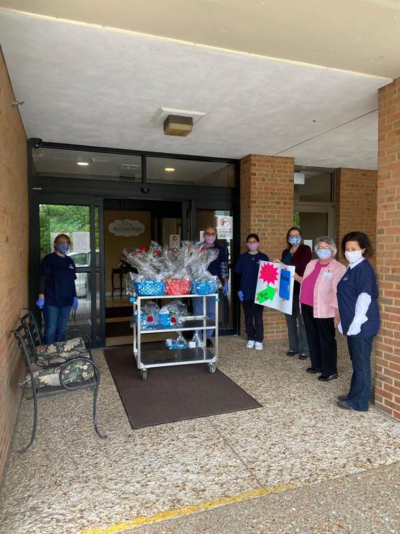 Althenheim Nursing Home Receives Donation of Face Masks and Healthy Snacks from M.T.O. St. Louis