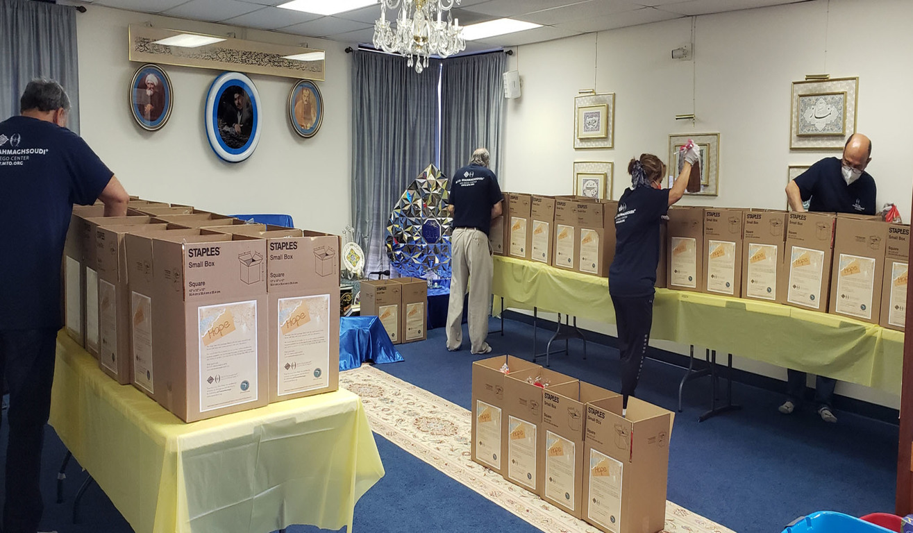 M.T.O. San Diego Donates care packages to Refugee Camps at the end of Ramadan