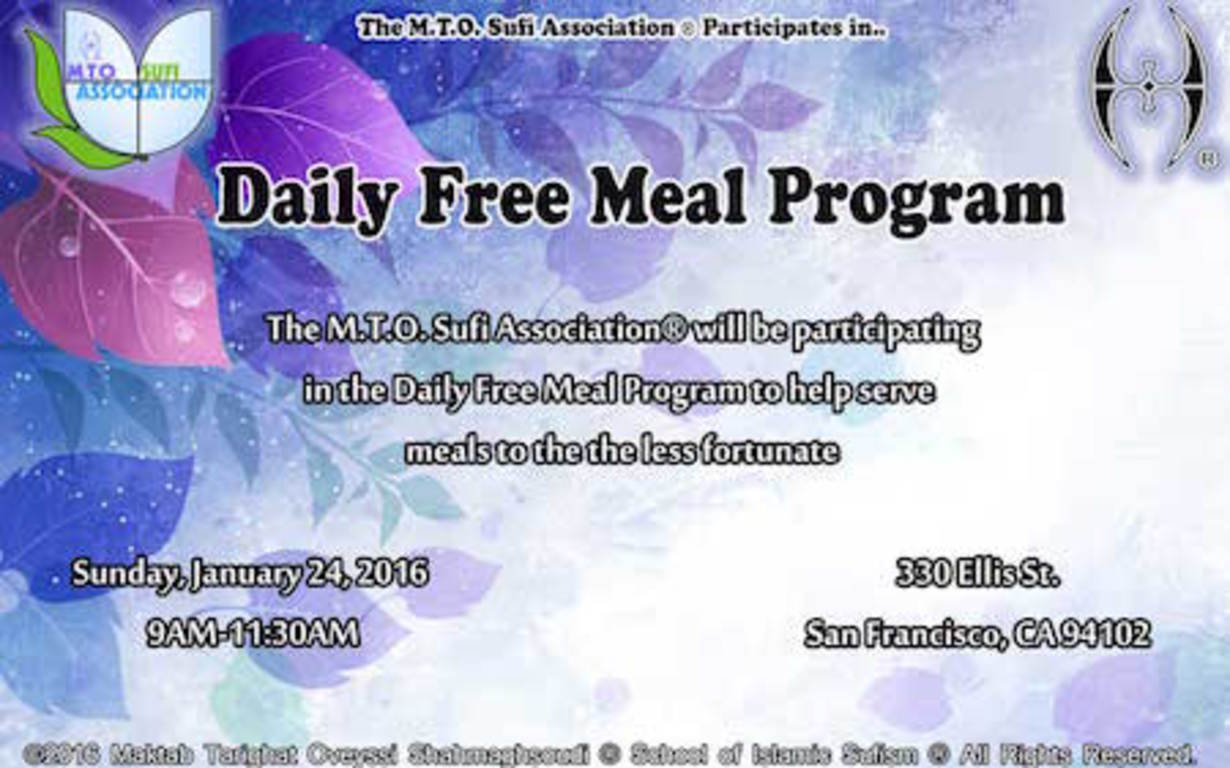 Daily Free Meals Program at Glide Church
