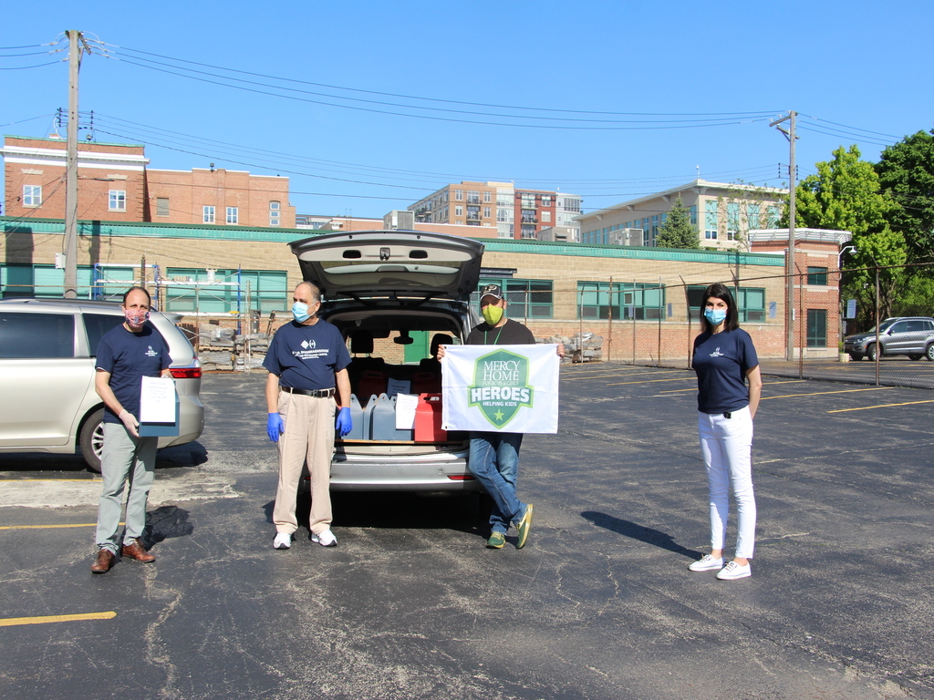Donation of Food and Hospital Supplies throughout Chicago and Milwaukee