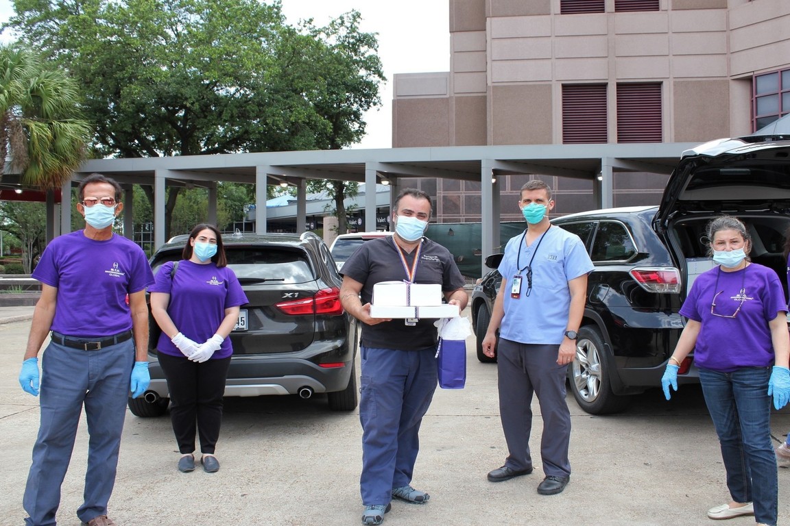 M.T.O. Houston Provides Food, PPE, and Face Masks to Frontline Workers and Veterans