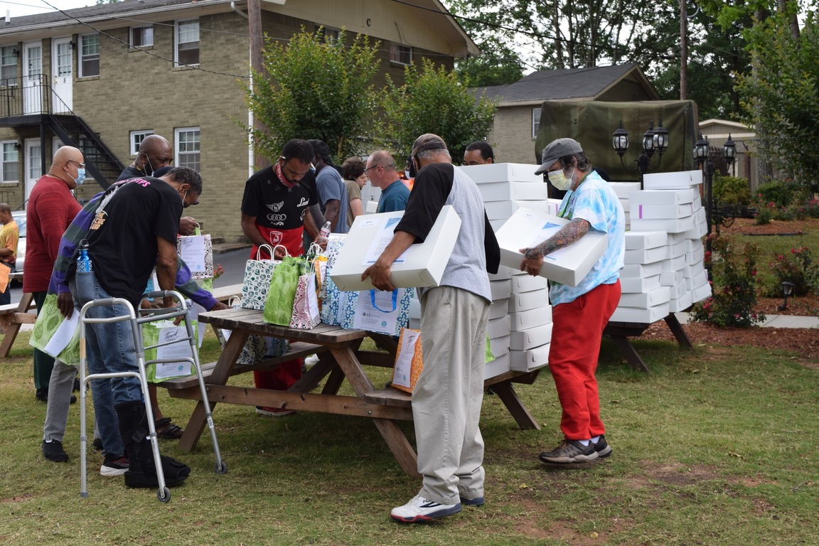 M.T.O. Atlanta Donates Over 1000 Meals and PPE to Veterans and Shelters