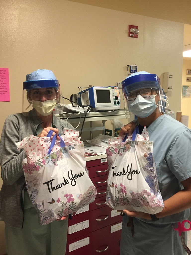 M.T.O. Orange County Donates Hospital Gowns And Caps to Medical Centers
