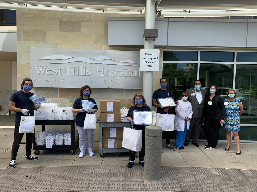 West Hills Hospital Receives PPE from M.T.O. Los Angeles