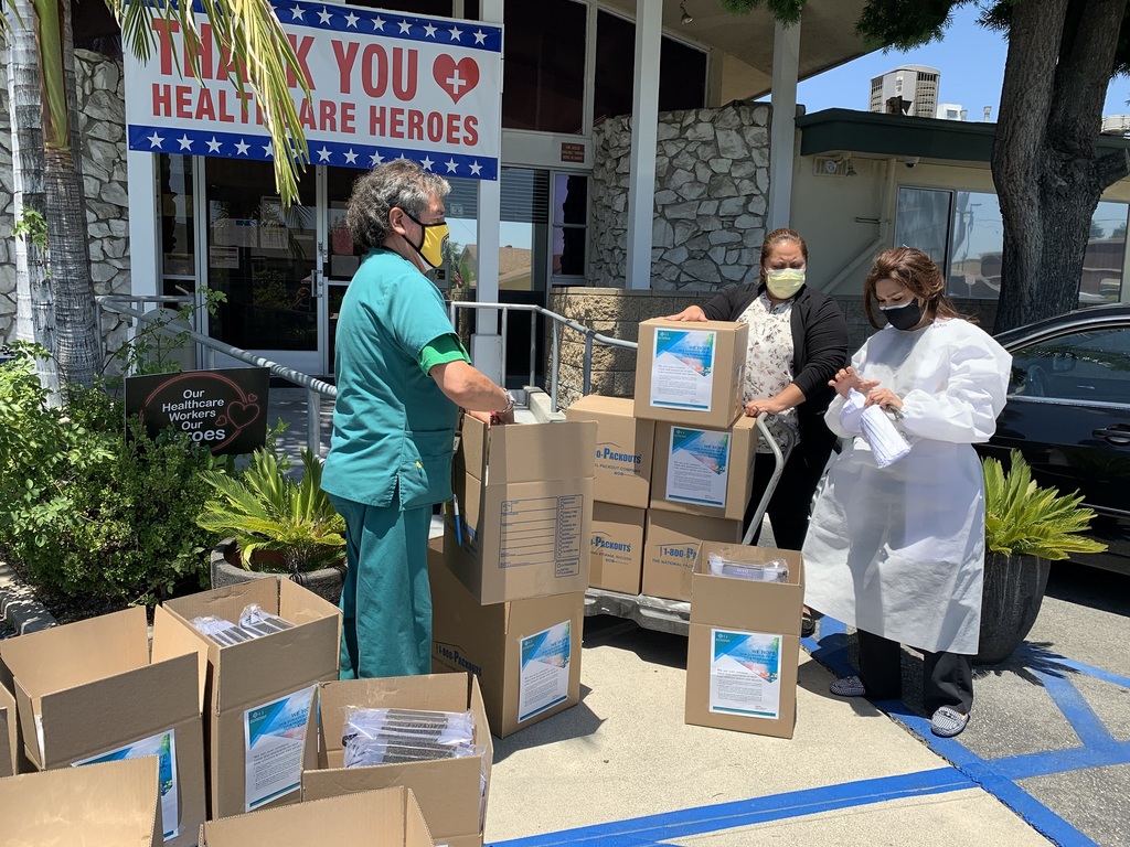 M.T.O. Orange County Donates PPE to La Paz Hospital