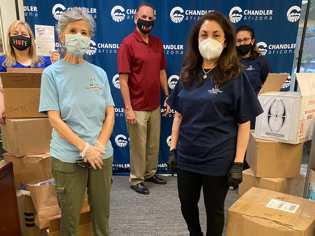 M.T.O. Phoenix Collaborates With Mayor's Office for PPE Donations