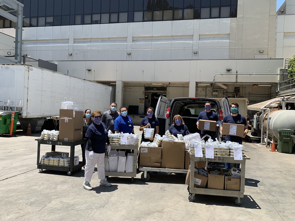 M.T.O. Los Angeles makes PPE Donation to Medical Center
