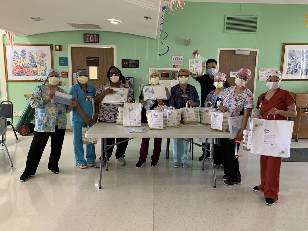 M.T.O. Los Angeles makes PPE Donation to Medical Center