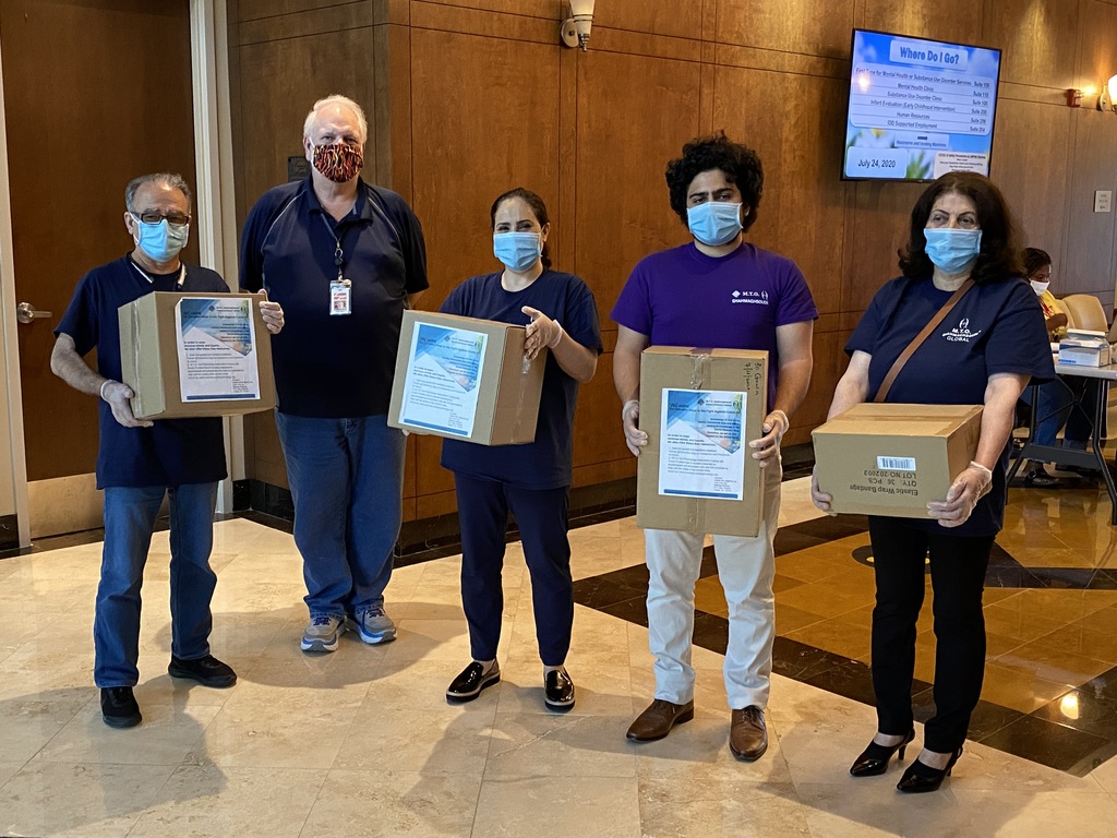 Medical and Community Centers Across Dallas Recieve PPE