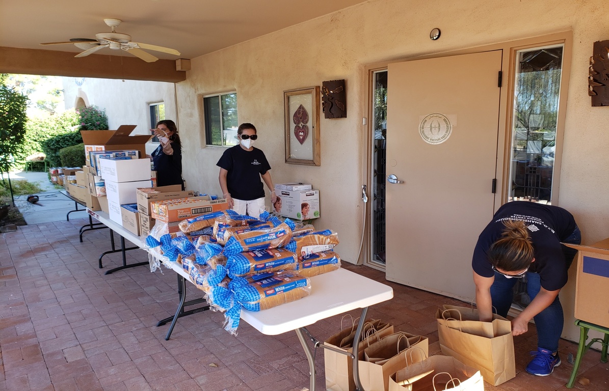 UMOM Recieves Food Care Packages from M.T.O. Phoenix