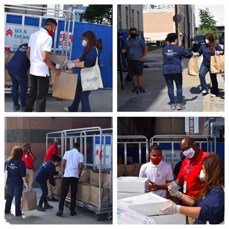 M.T.O. Atlanta Hold PPE and Food Drive In Support of Healthcare Workers and Youth