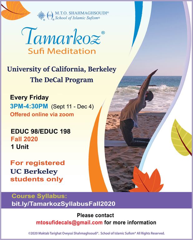 Weekly Tamarkoz®️ Decal Course Offered to UC Berkeley Students
