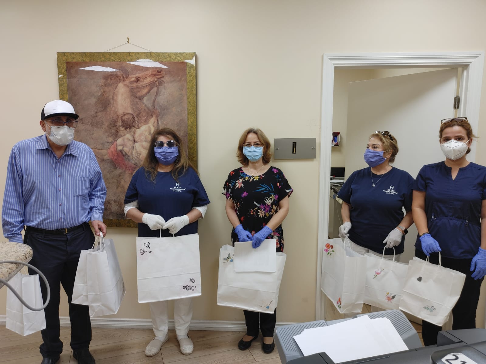 M.T.O. Los Angeles Donates PPE to 2 Hospitals