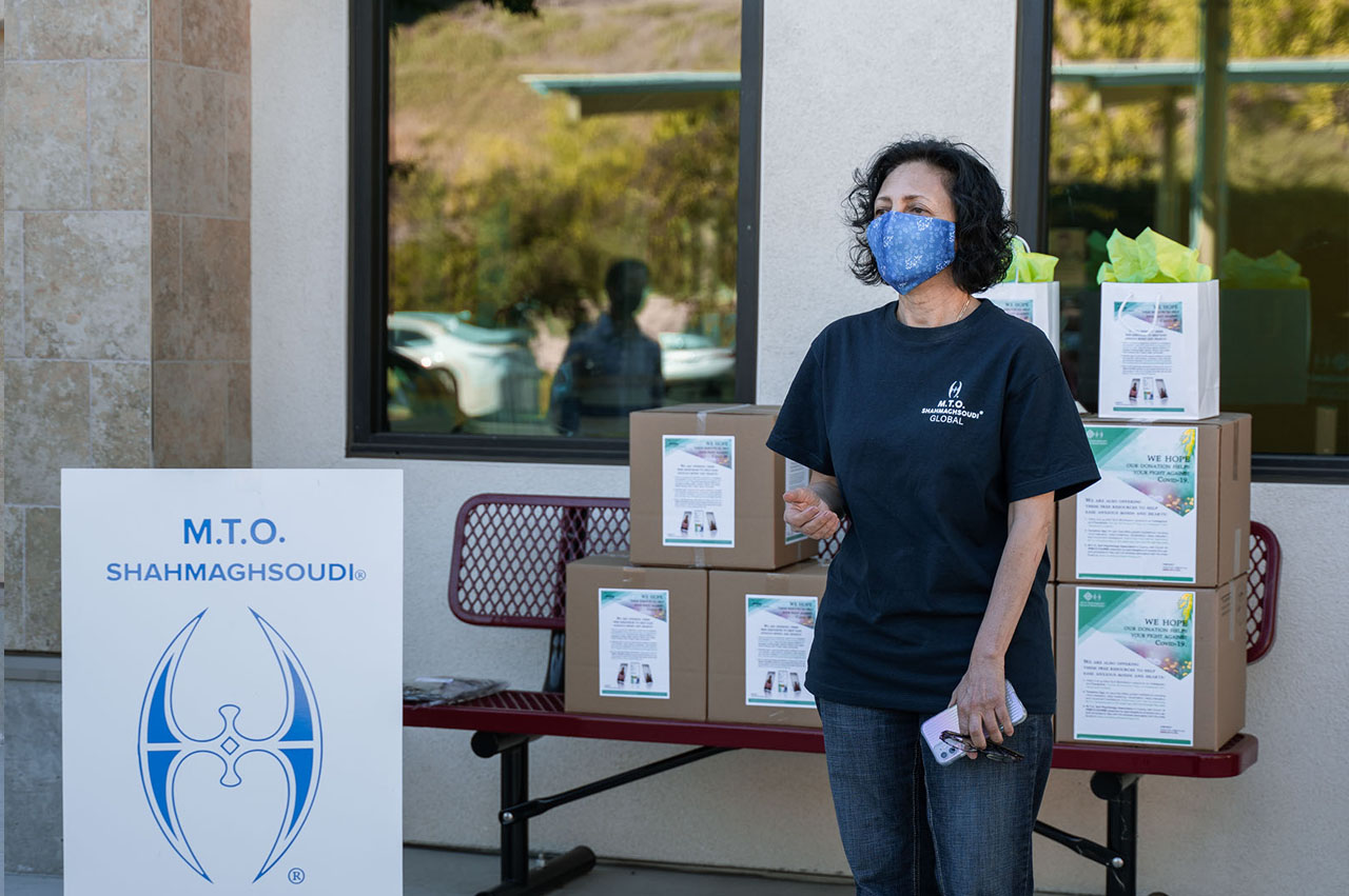 M.T.O. San Diego Donates PPE items to Healthcare center