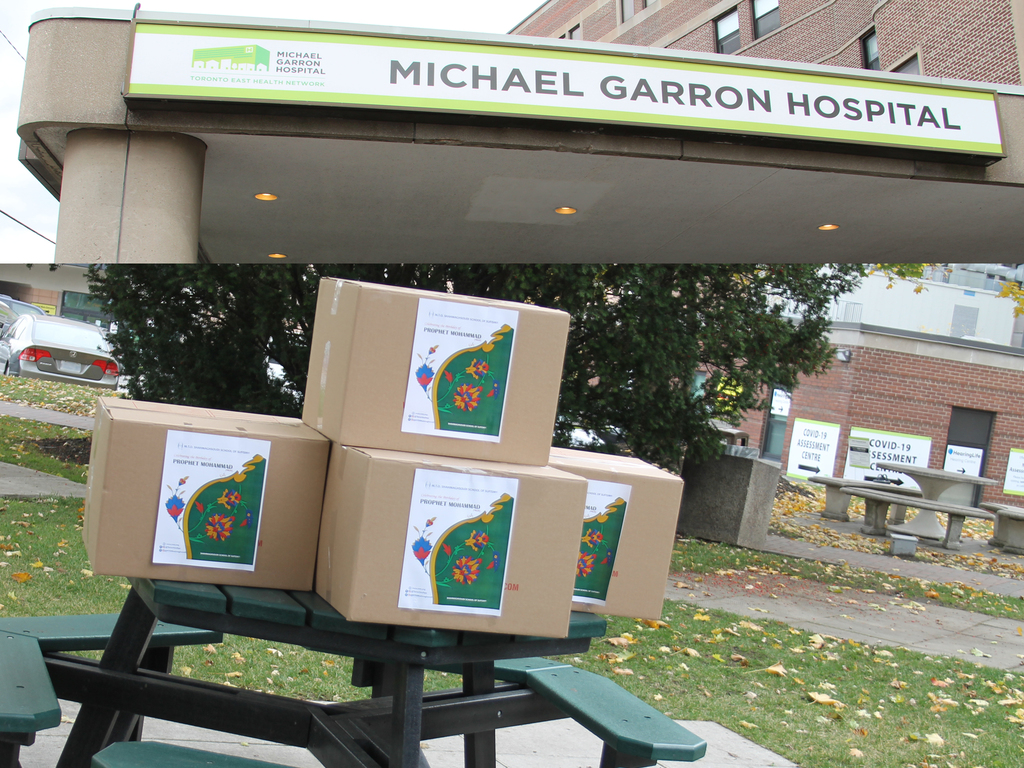 St. Michael's Hospital Receives Thousands of PPE supplies from M.T.O. Toronto