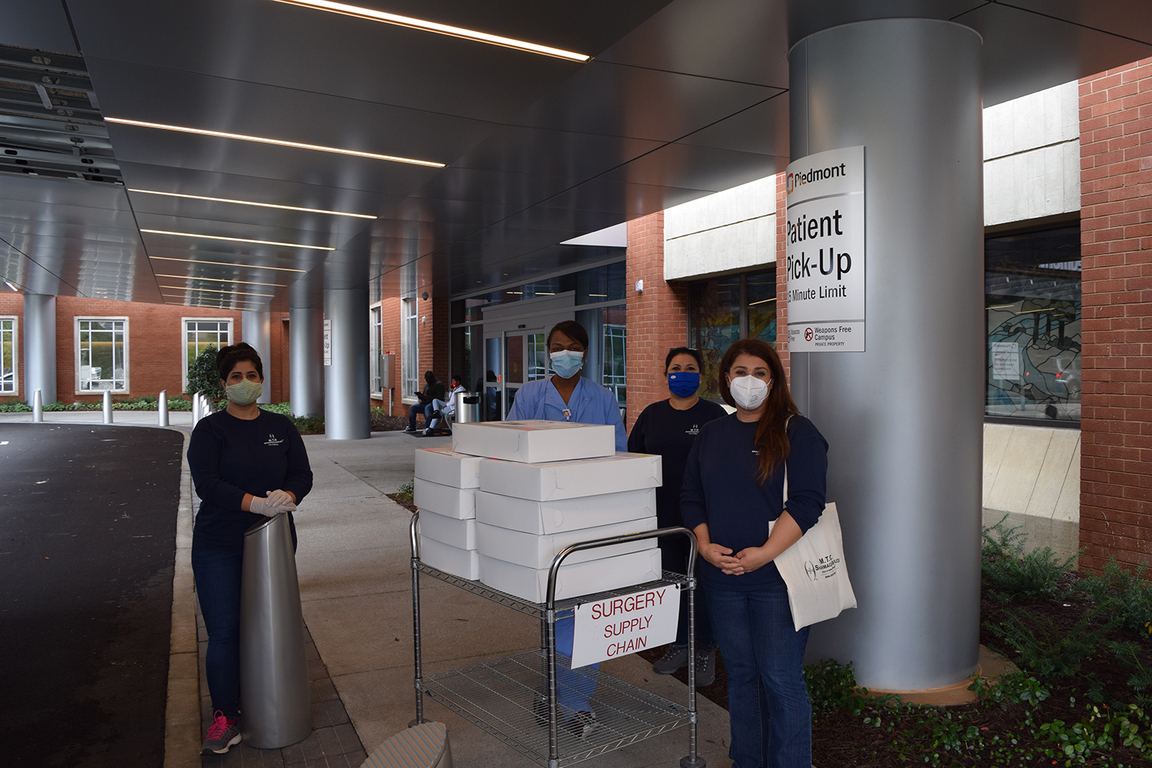 Piedmont Atlanta Hospital and ten other Organizations Receive PPE from M.T.O. Atlanta