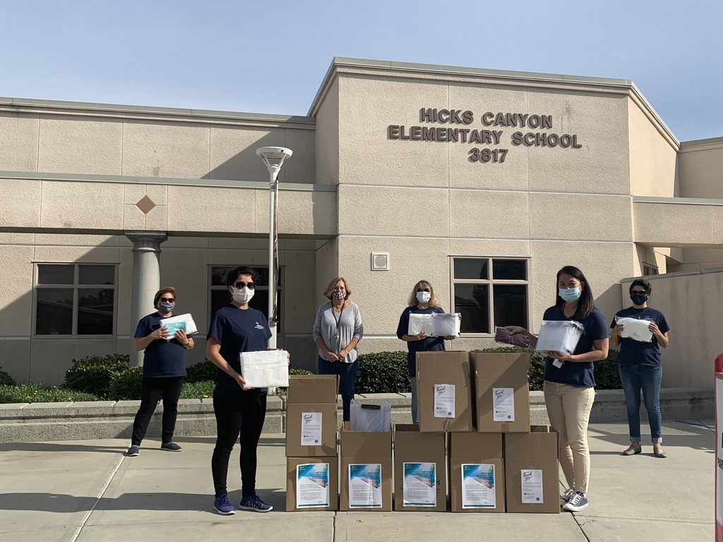 M.T.O. Orange County Donates PPEs to Hicks Canyon Elementary School in Honor of World Children's Day