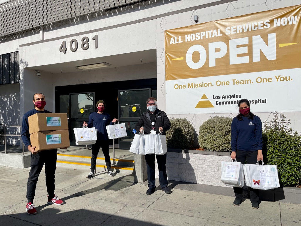 M.T.O. Donates PPE to Los Angeles Community Hospital